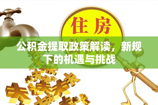 聊城公积金提取政策解读，新规下的机遇与挑战