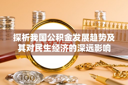 聊城探析我国公积金发展趋势及其对民生经济的深远影响