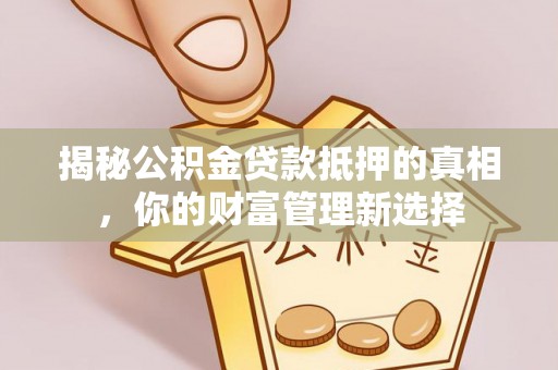 聊城揭秘公积金贷款抵押的真相，你的财富管理新选择